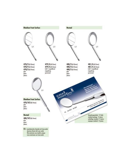 ESPEJO RHODIUM 12u. 478/4