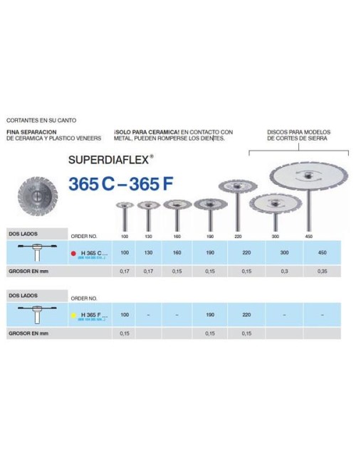 DISCO HORICO 365 F220...
