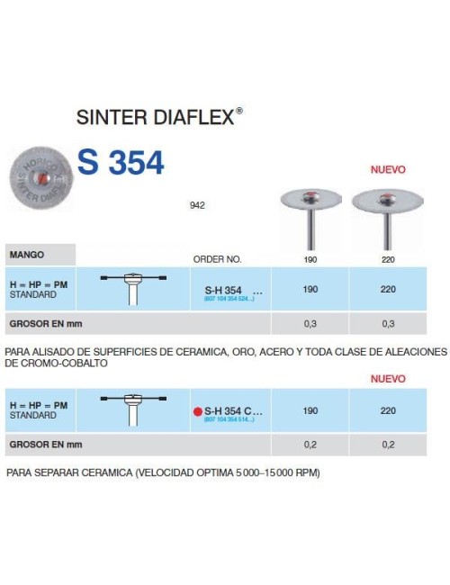DISCO HORICO SH194/C190