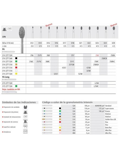 FRESA DIAMANTE FG G.MEDIO,...