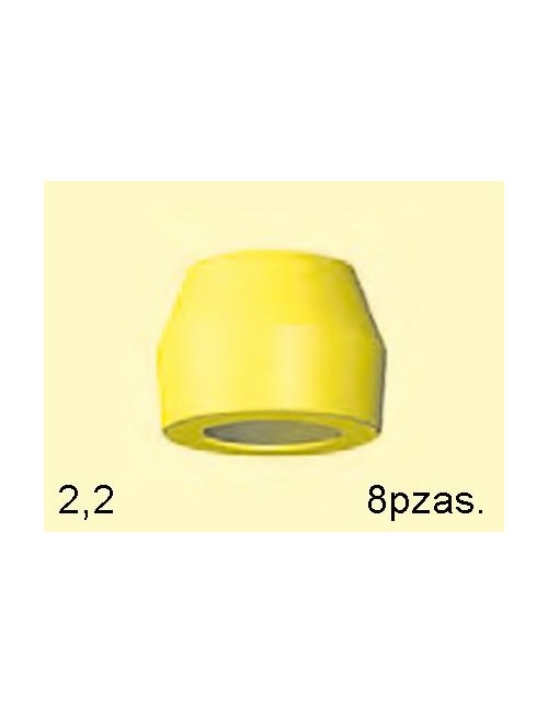 HEMBRAS OC 2.2 AMARILLAS 8u