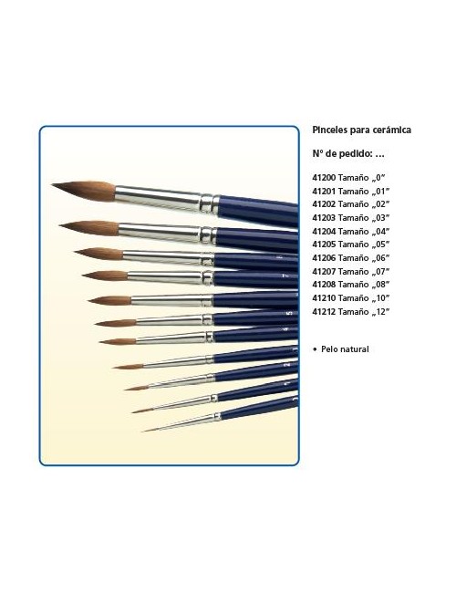 PINCEL PARA CERAMICA PELO...