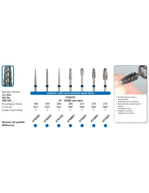 DIADUR STRATO carbide cutter