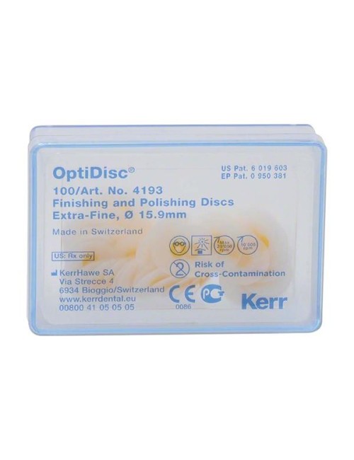 DISCOS ACABADO ROJO REF 284