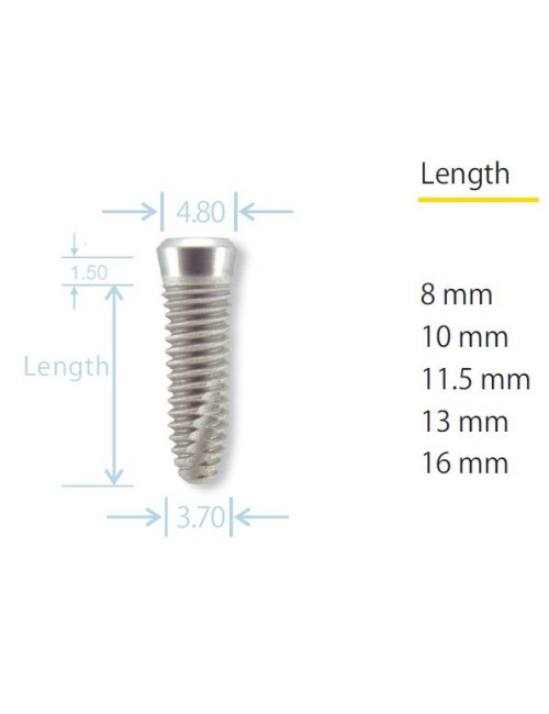 IMPLANTE TITE-FIT TAPERED...