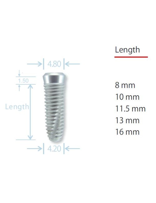 IMPLANTE TITE-FIT TAPERED...