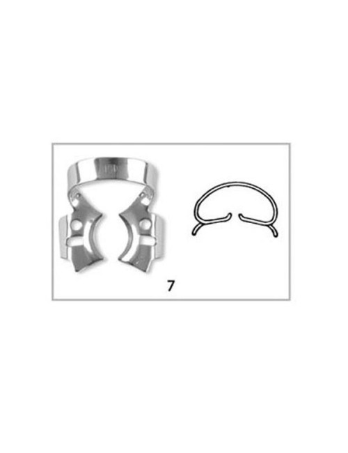 CLAMP IVORY CON ALA N.7