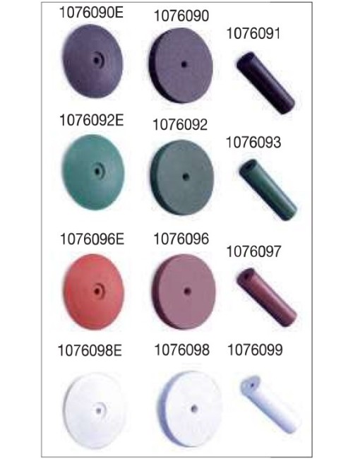 DISCOS DE SILICONA VERDES...