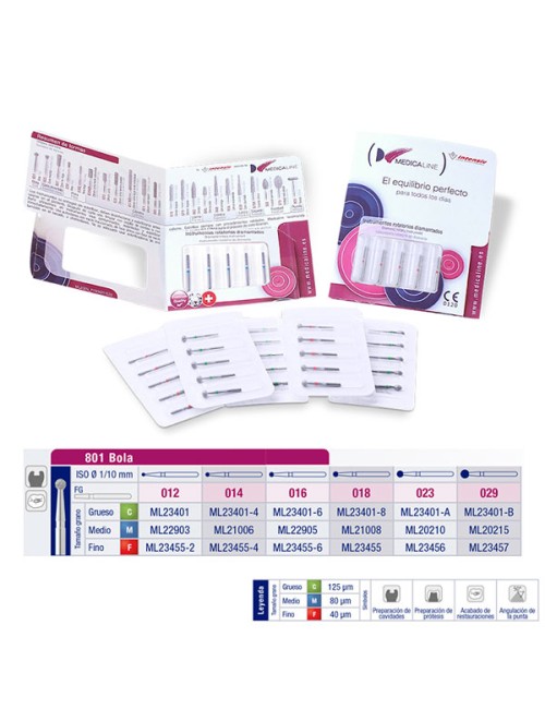 801M-029 FRESA FG DIAMANTE...