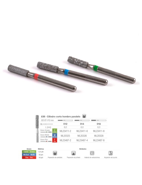 836C-012 FRESA FG DIAMANTE...