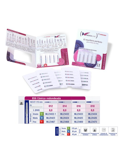 856F-012 FRESA FG DIAMANTE...