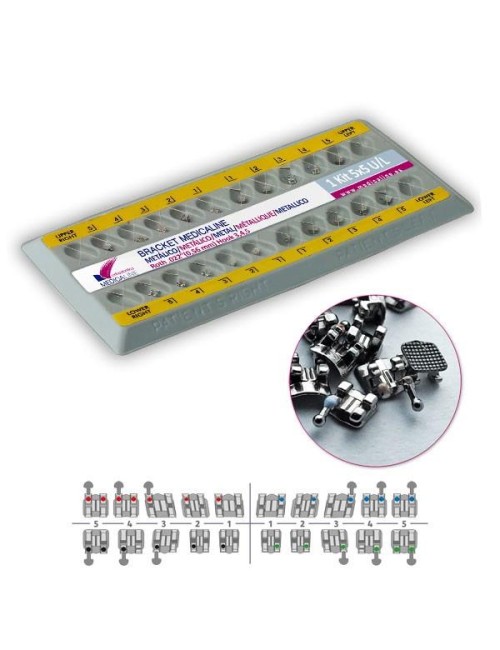 BRACKET ML METAL ROTH .022 KIT