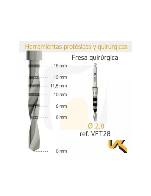 VULKAN® FRESA PARA TOPE Ø 2.8