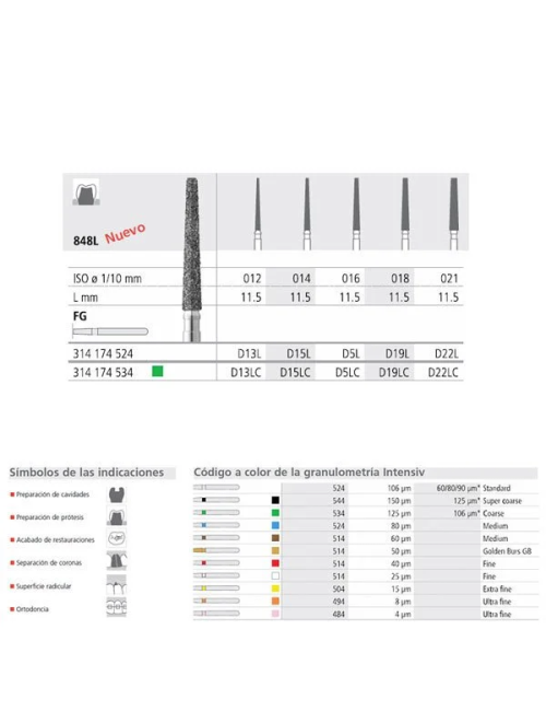 FG D13/6 C 848-012 FG DIAM....